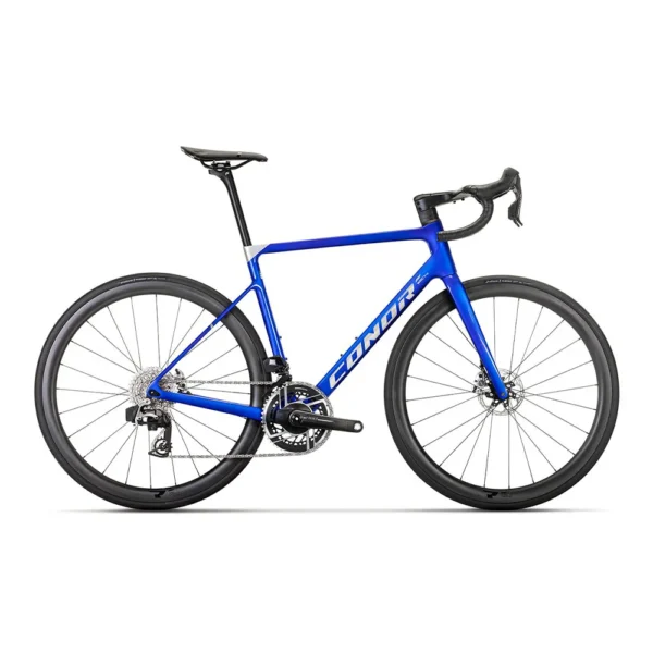 Vélo route CONOR VOLCANO ULTEGRA DI2 chez Carlanges Bicyclette, performant avec transmission électronique pour pratique exigeante.
